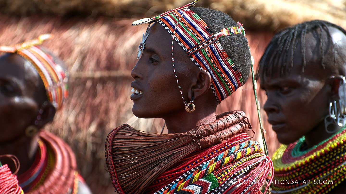 Turkana tribe women, Kenya